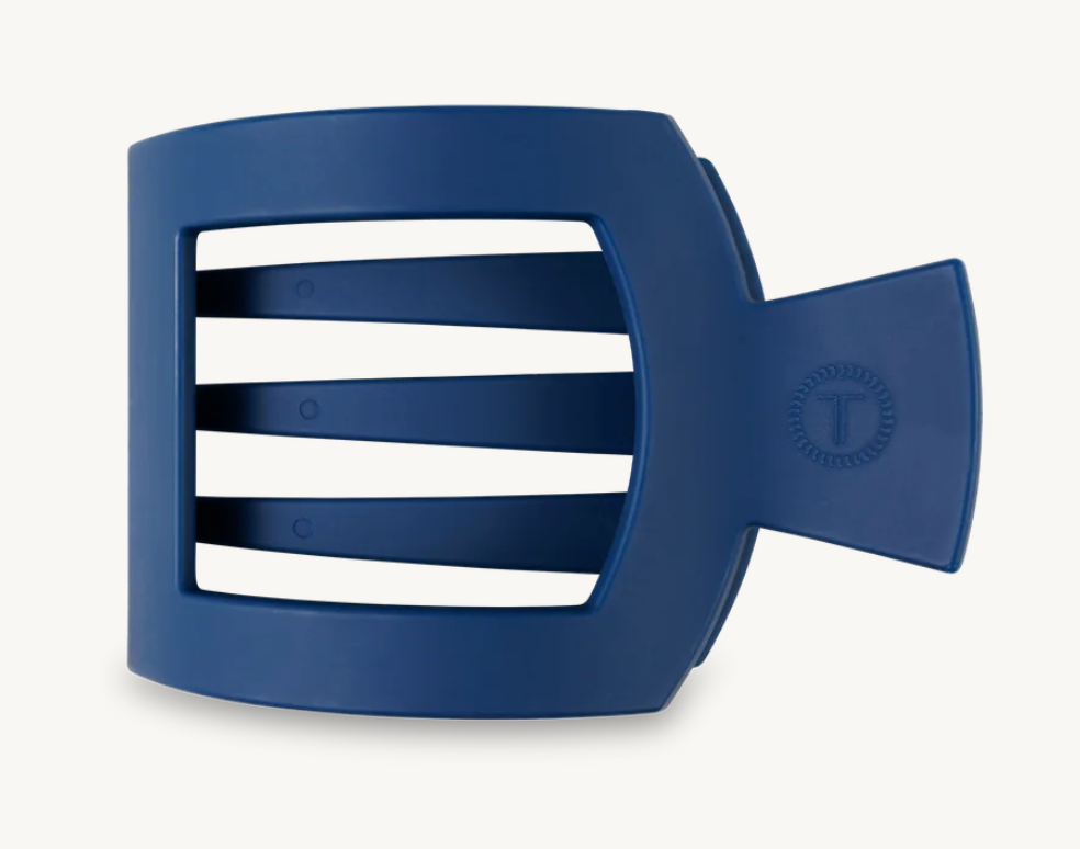Midnight Rain Flat Square Clip - Medium