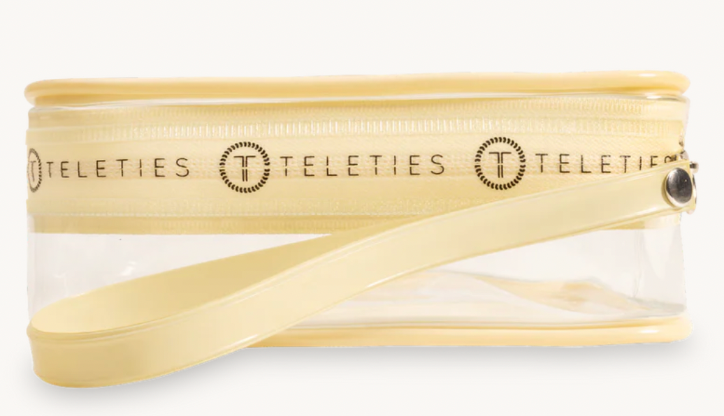 Tan Teletote Travel Pouch