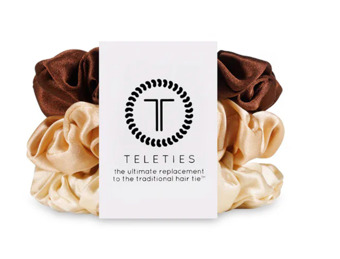 For the Love of Nudes Silk Scrunchies - Small