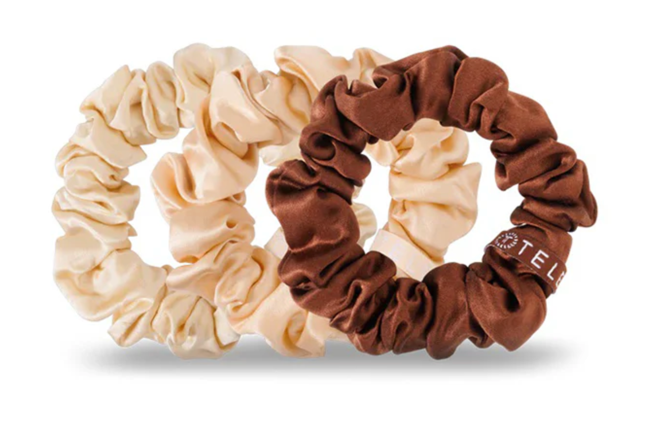 For the Love of Nudes Silk Scrunchies - Small