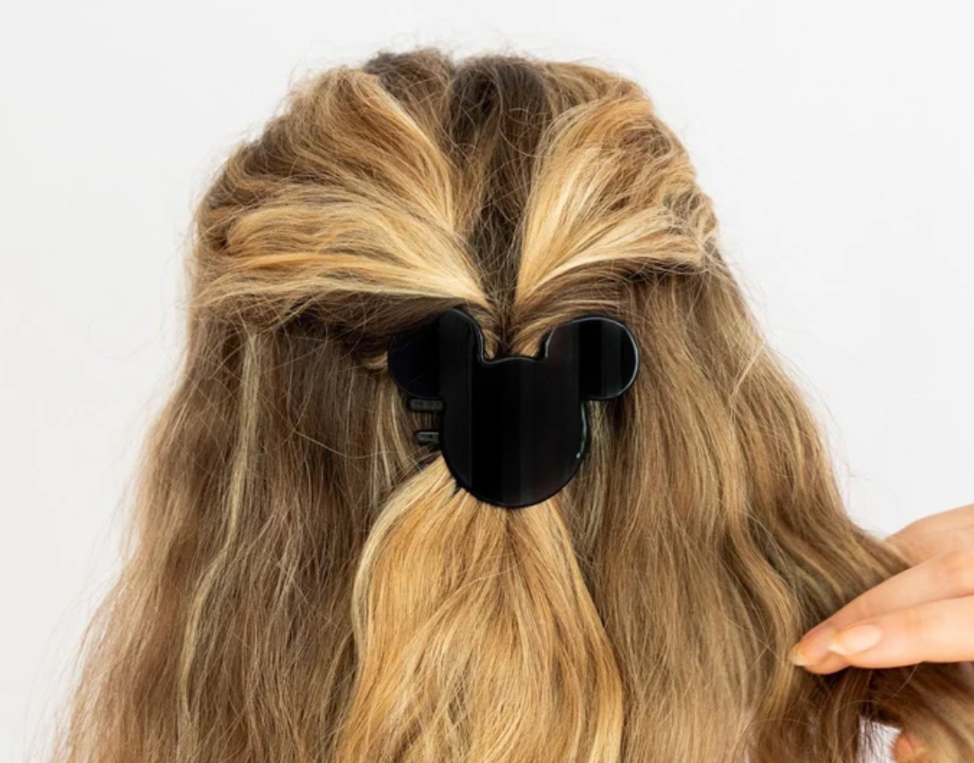 Disney: Mickey Mouse Shaped Tiny Flat Hair Clip