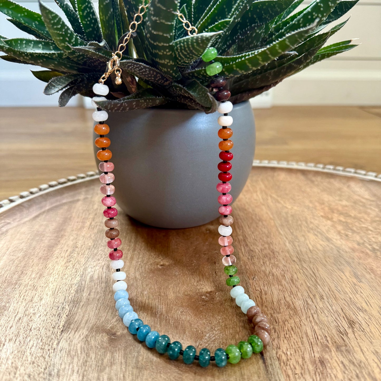 Multicolor Beaded Necklace