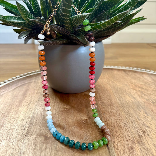 Multicolor Beaded Necklace