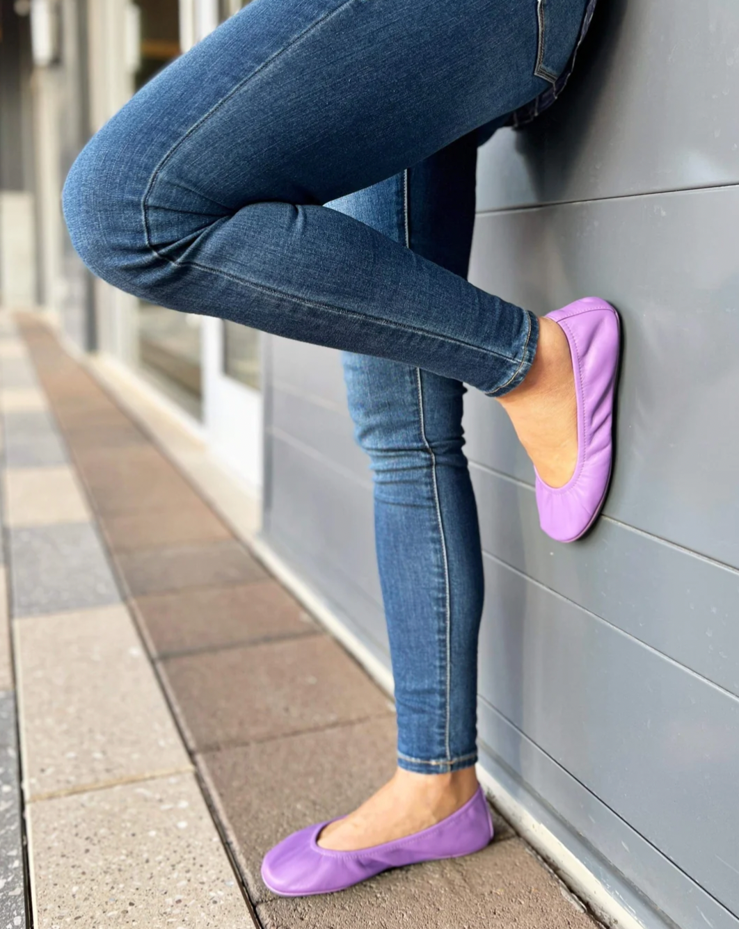 Classic Purple Flats