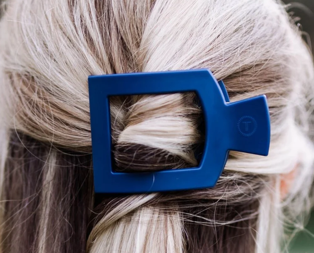 Midnight Rain Square Flat Clip - Large