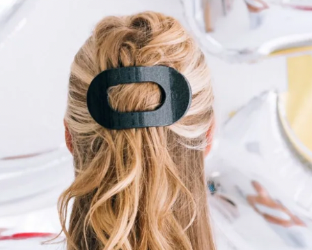 Midnight Magic Flat Round Clip - Small