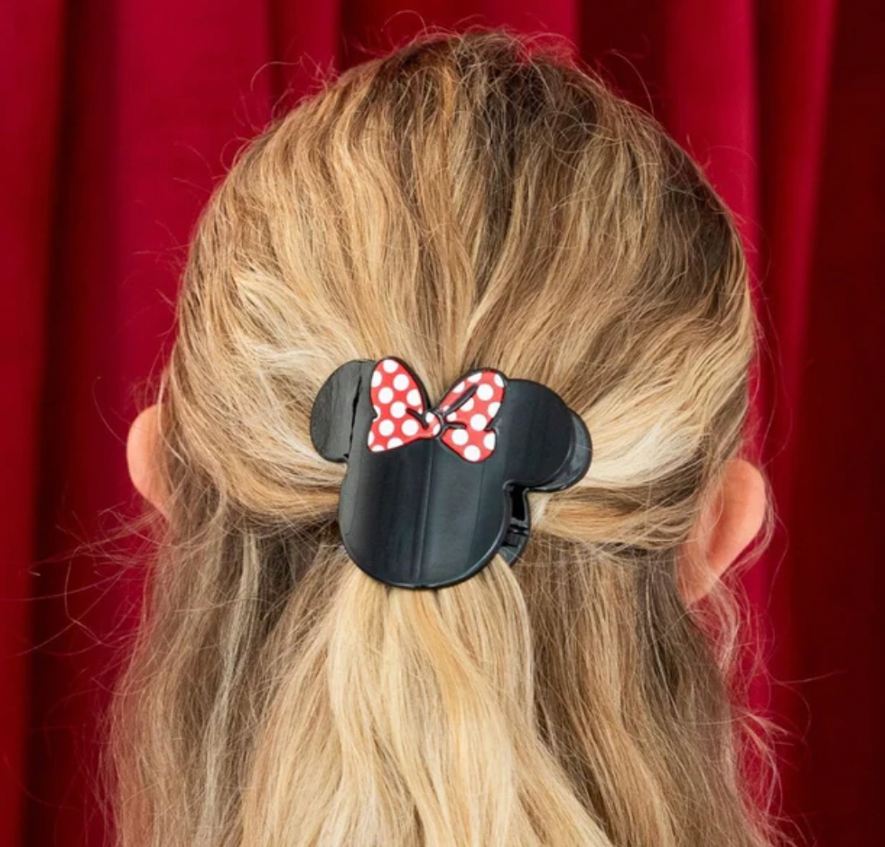 Disney: Minnie Mouse Shaped Tiny Flat Hair Clip