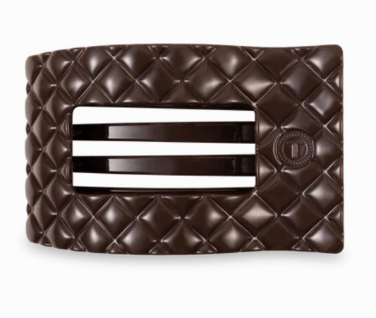 Truly Taupe Large Flat Rectangle Hair Clip