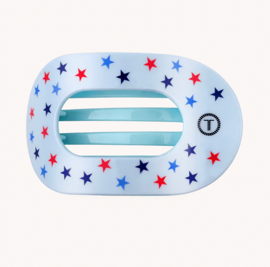 United We Sparkle Small Flat Round Hair Clip