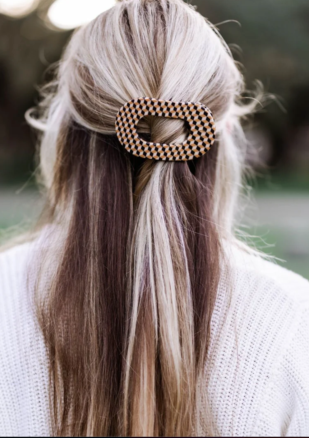 Gone Glamping Round Flat Clip - Large