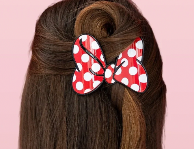 Disney: Minnie's Bow Medium Flat Hair Clip