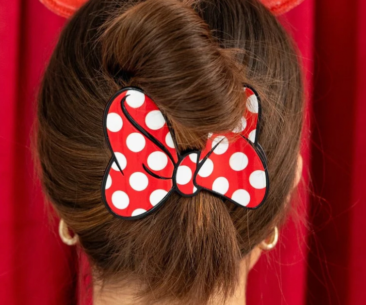 Disney: Minnie's Bow Large Flat Hair Clip