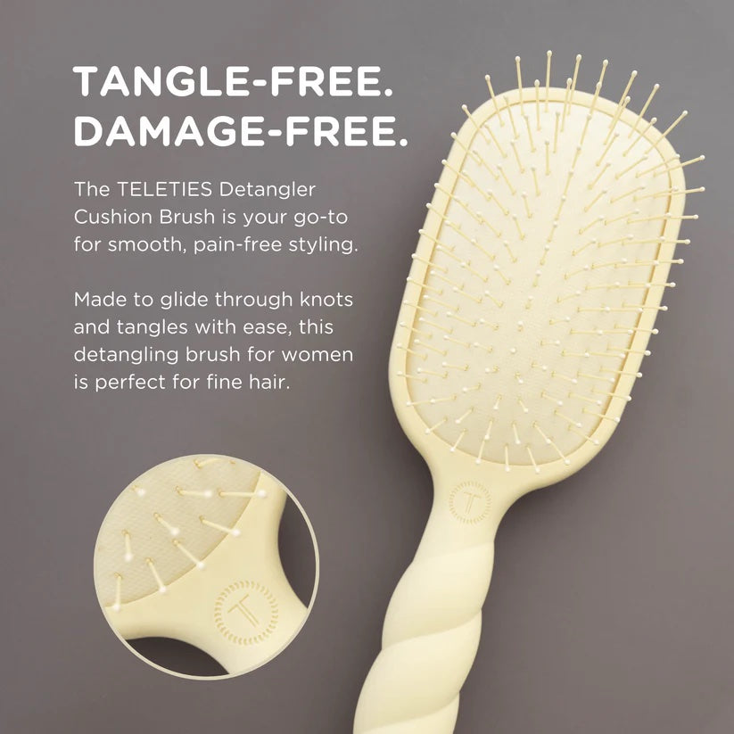 Detangler Hair Brush for Thick Hair – Tan