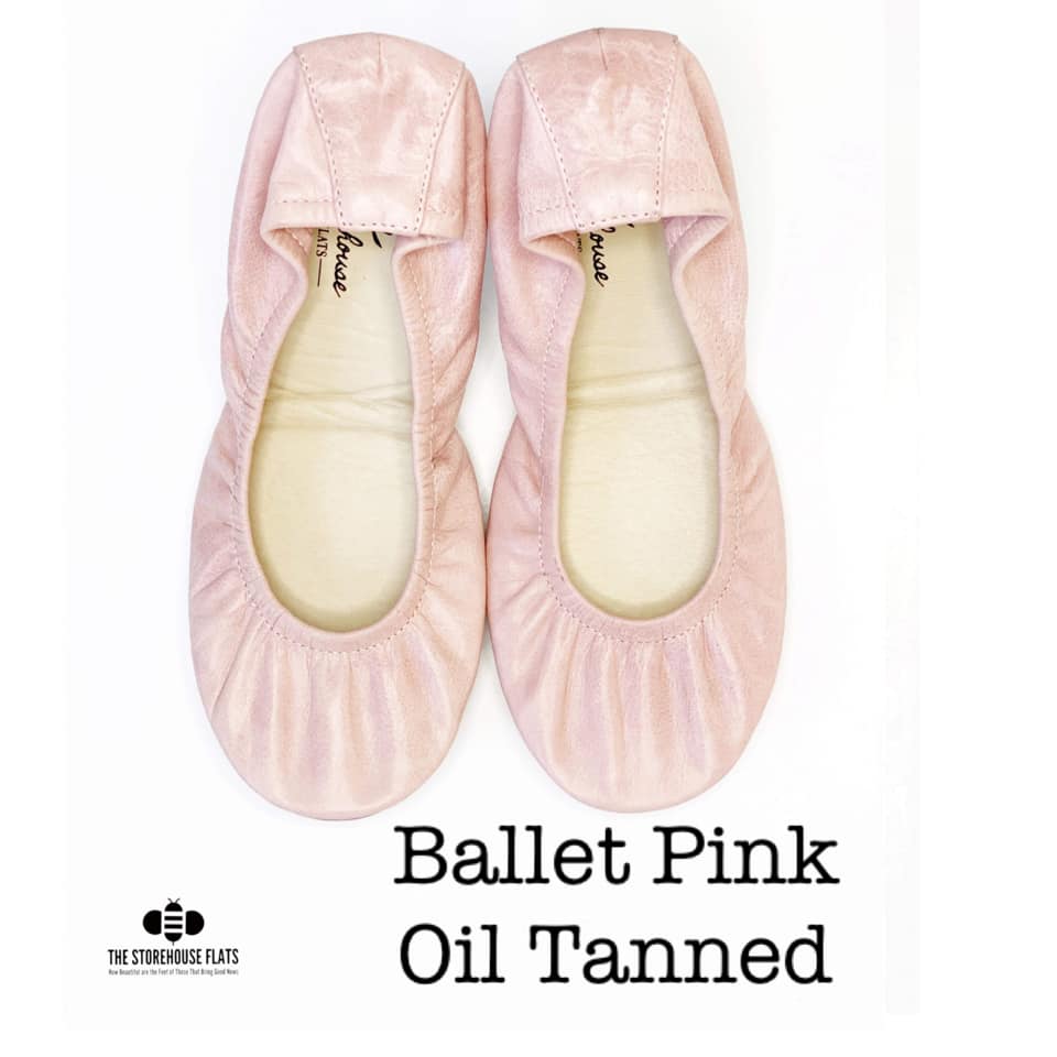 Ballet Pink Flats